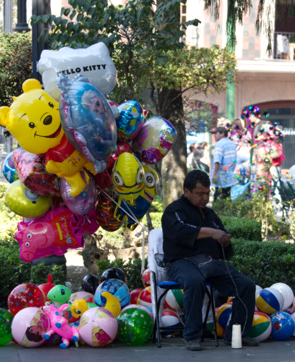 Vendedor de globos